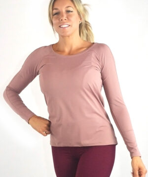 Light Purple Yoga Top